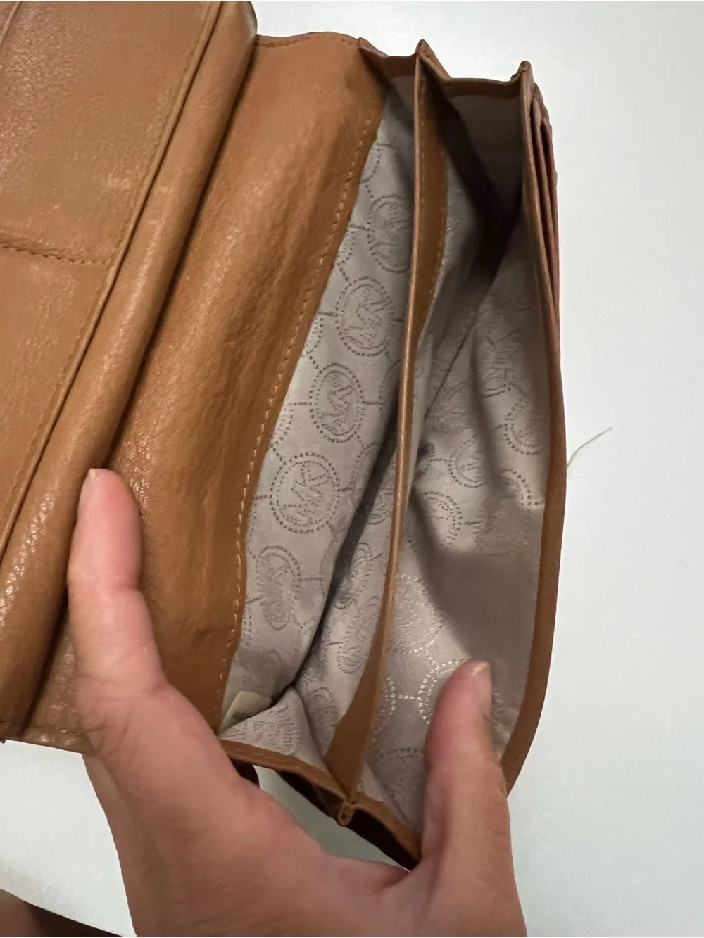 Vintage michael Kors leather wallet